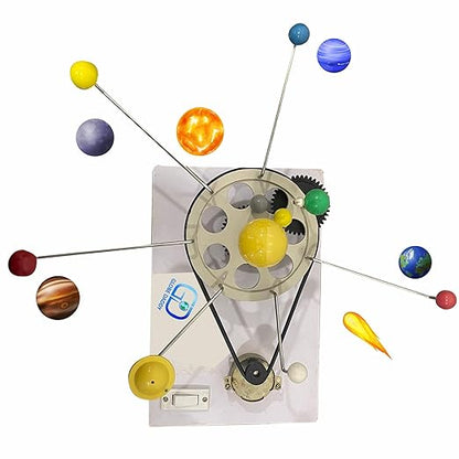 Motor Operated Astronomy Solar System with 7 Planets
