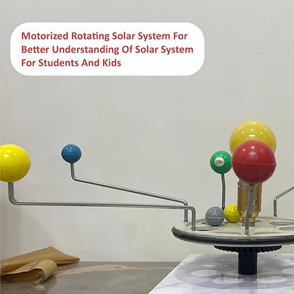 Motor Operated Astronomy Solar System with 7 Planets