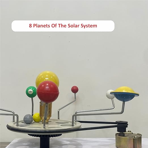 Motor Operated Astronomy Solar System with 7 Planets