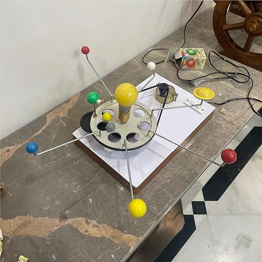 Motor Operated Astronomy Solar System with 7 Planets