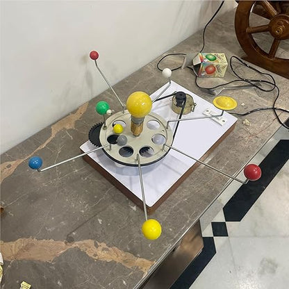 Motor Operated Astronomy Solar System with 7 Planets